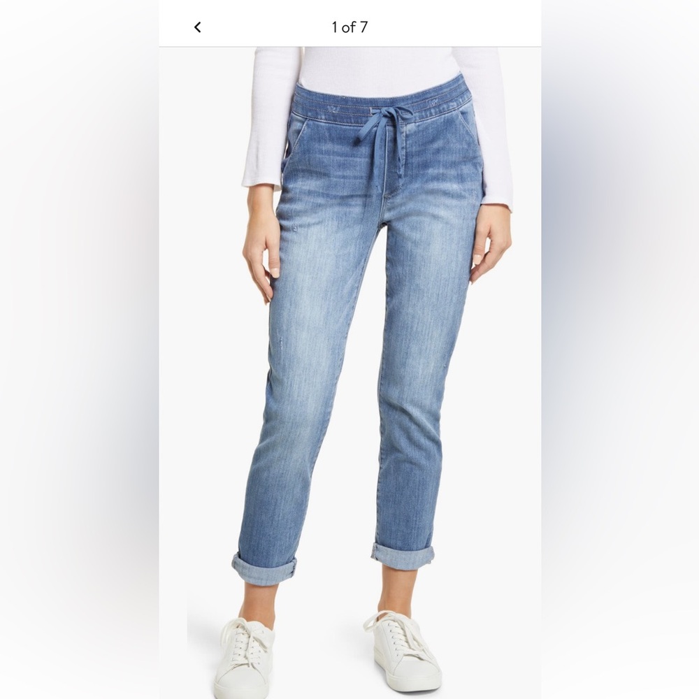 Wit & Wisdom Ab solution Leisure Pull on Roll Cuff Jeans